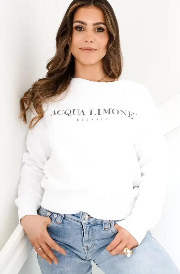 ACQUA LIMONE - College Classic White Discount