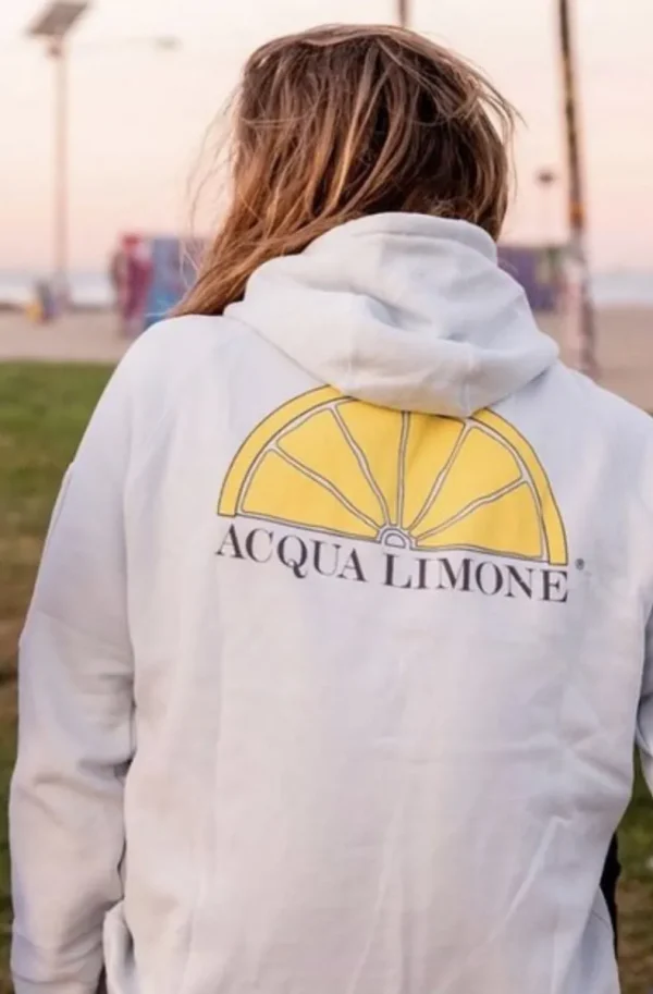 ACQUA LIMONE - Hood Sweat White Discount