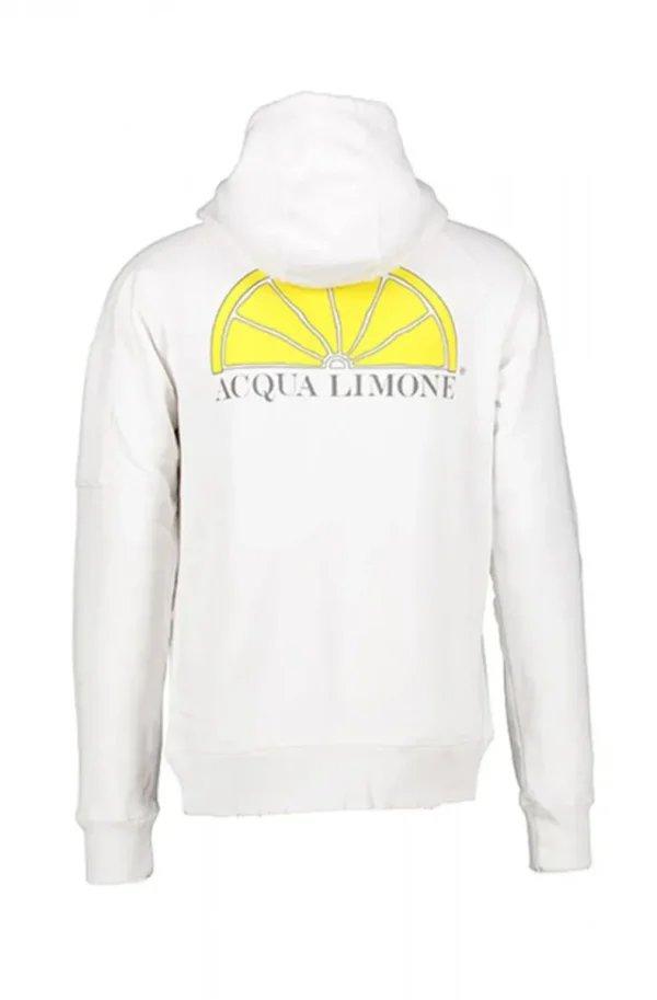 ACQUA LIMONE - Hood Sweat White Discount
