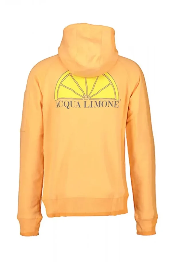 ACQUA LIMONE - Hood Sweat Orange Outlet