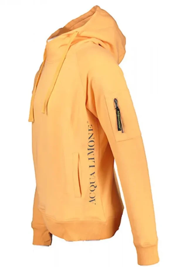 ACQUA LIMONE - Hood Sweat Orange Outlet