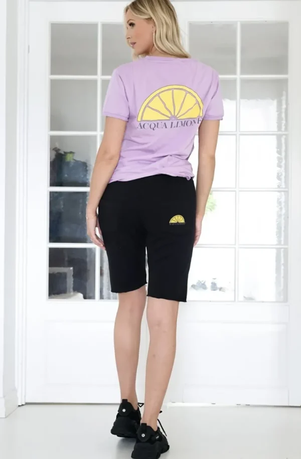 ACQUA LIMONE - Sweat Shorts Black Hot