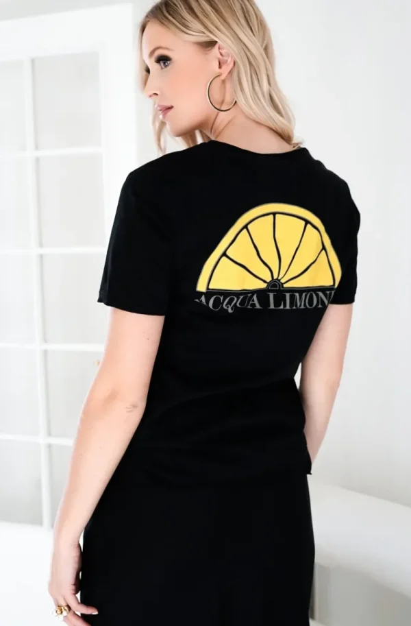ACQUA LIMONE - T-shirt Classic Black Outlet