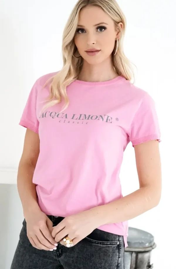 ACQUA LIMONE - T-Shirt Classic Hot Pink Best