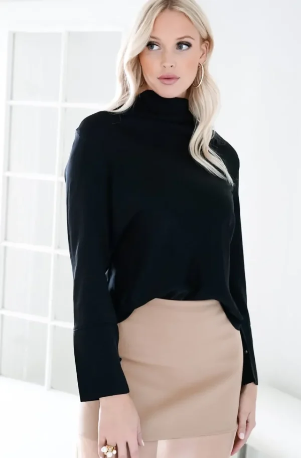 AHLVAR GALLERY - Ayumi Blouse Black Fashion