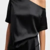 AHLVAR GALLERY - Chimy Blouse - Black Fashion