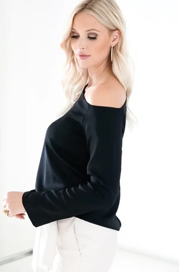 AHLVAR GALLERY - Chiney Blouse Black New