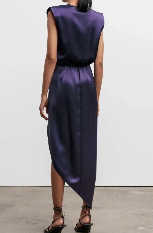 AHLVAR GALLERY - Jada Dress - Plum New
