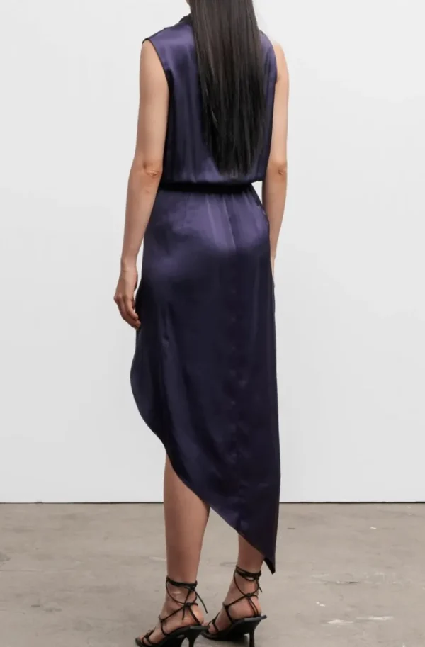 AHLVAR GALLERY - Tilda Dress - Plum Clearance