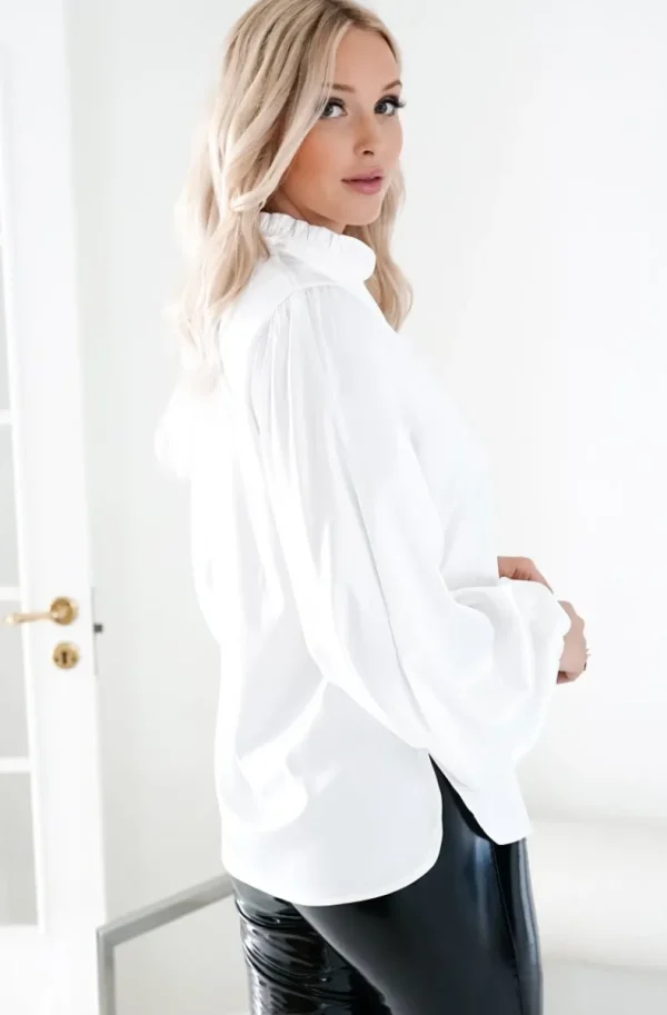 BLOND HOUR - Aurora Blouse - Offwhite Outlet
