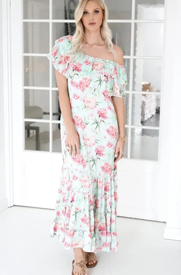 BLOND HOUR - Bella Dress - Pink Flower Discount