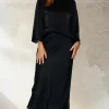 BLOND HOUR - Bianca Skirt - Black New