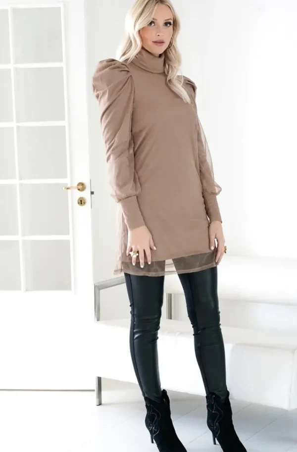 BLOND HOUR - Devotion Dress - Taupe Fashion