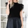 BLOND HOUR - Drama Skirt - Black Online