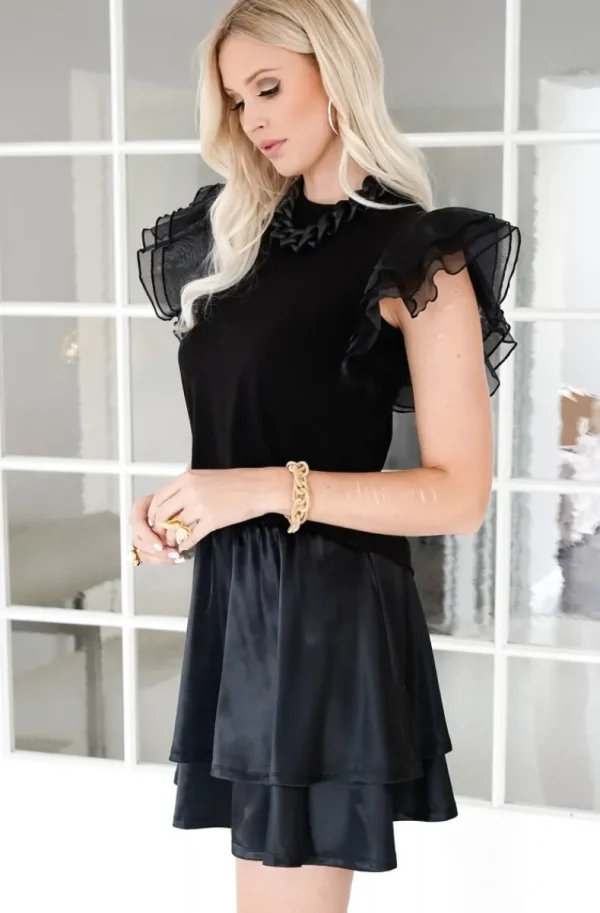 BLOND HOUR - Drama Skirt - Black Online