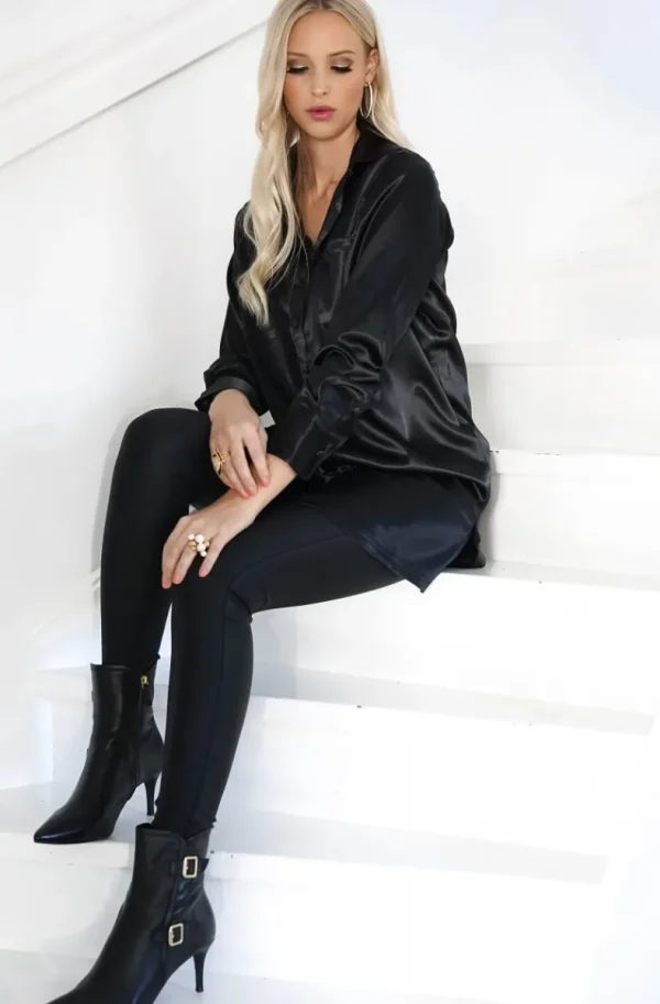 BLOND HOUR - Ease Shirt - Black Best