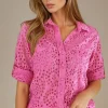 BLOND HOUR - Noble Shirt Cerise Sale