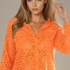 BLOND HOUR - Noble Shirt Orange Clearance