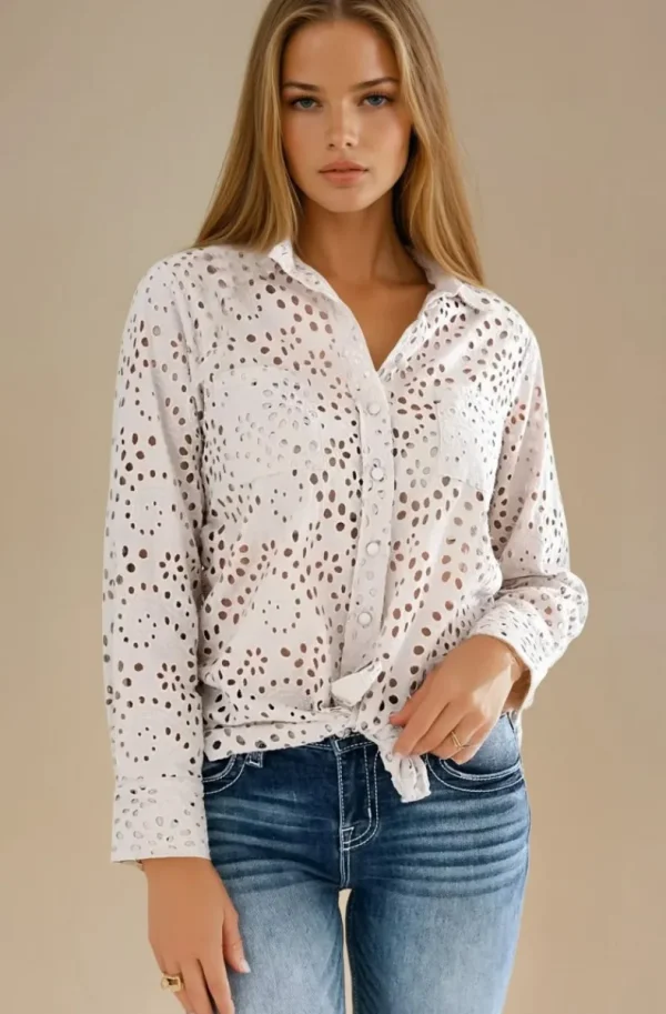 BLOND HOUR - Noble Shirt Sand Online