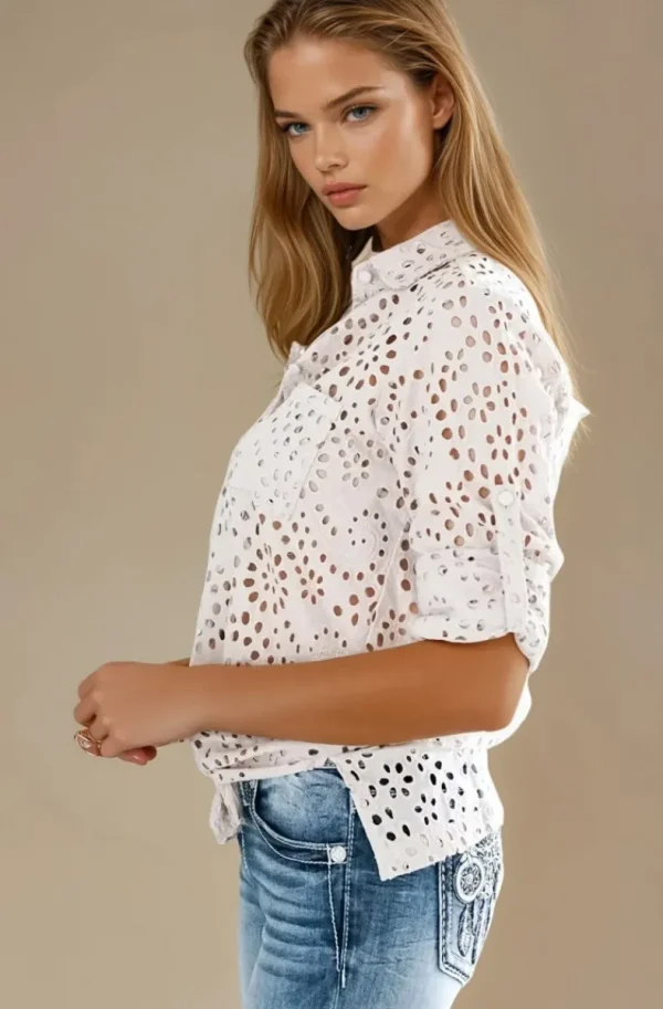 BLOND HOUR - Noble Shirt Sand Online