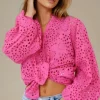 BLOND HOUR - Refined Blouse - Cerise Fashion