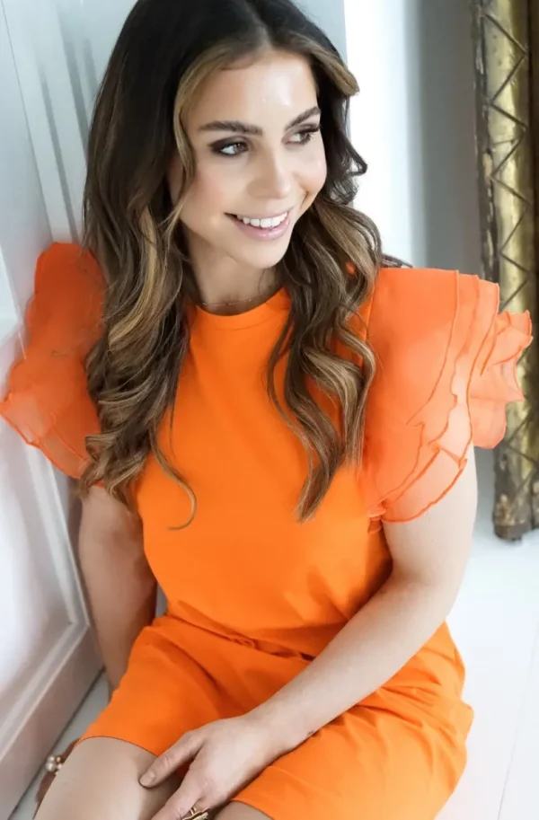 BLOND HOUR - Saint Dress - Orange Hot
