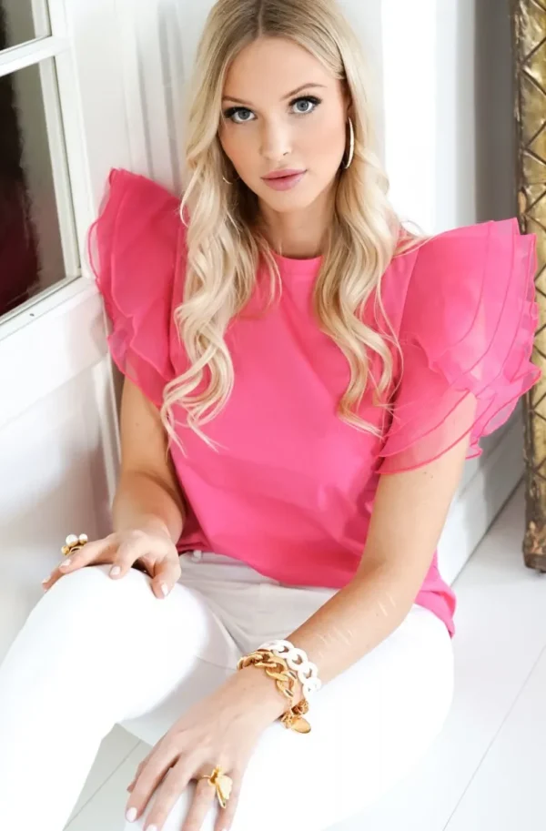 BLOND HOUR - Saint Top - Cerise Clearance