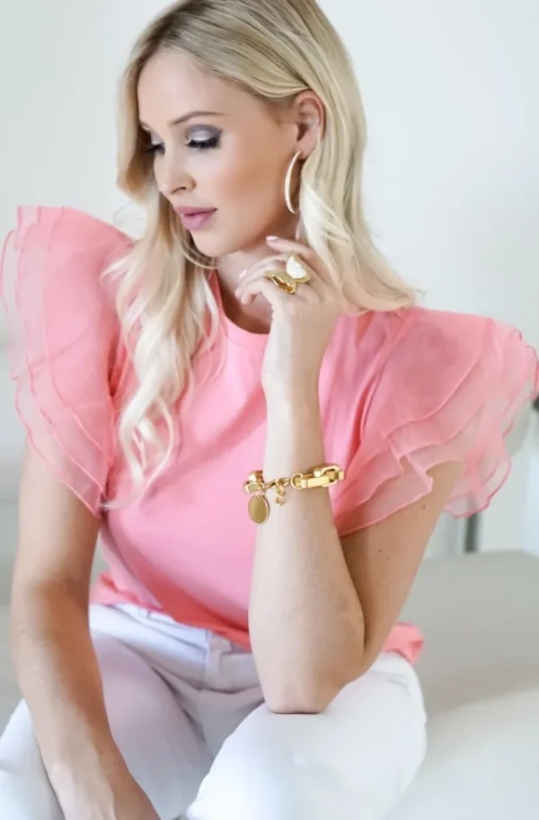 BLOND HOUR - Saint Top - Coral Online