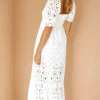 BLOND HOUR - Sienna Maxi Dress - White Clearance