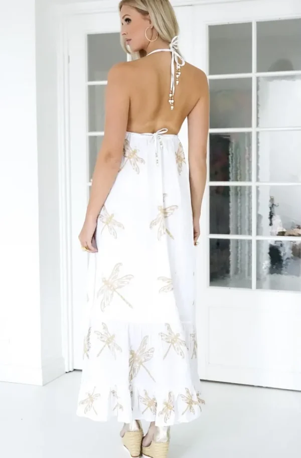 BLOND HOUR - Yasmine maxidress - White Best