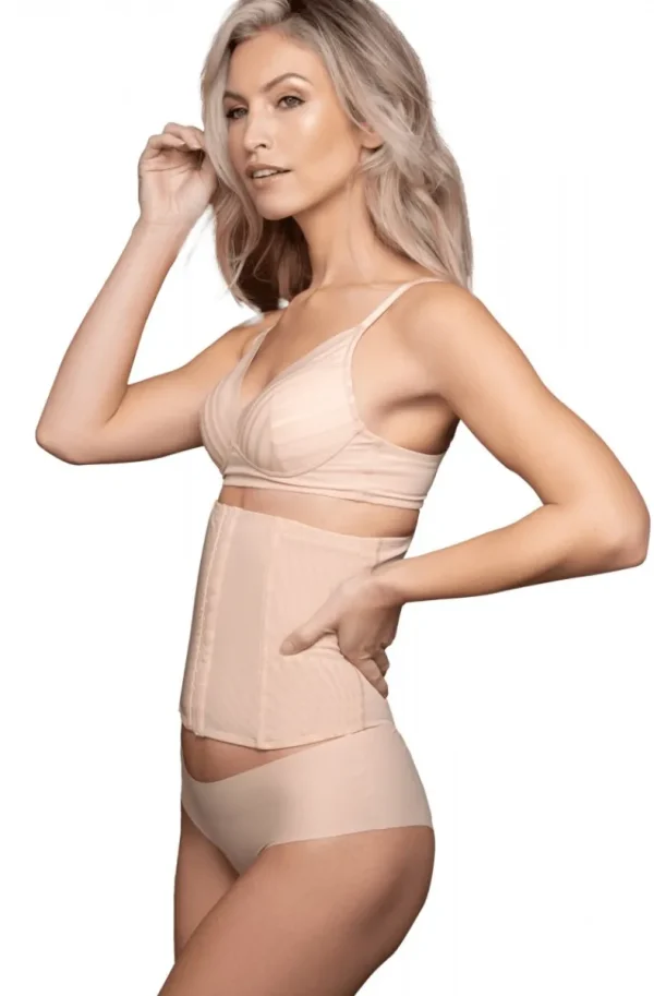 BYE BRA - Powermesh Waist Trainer Beige Best