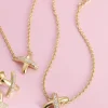 CAROLINA GYNNING JEWELRY - Cross My Heart Bracelet Goldplated Best