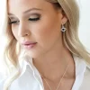 CAROLINA GYNNING JEWELRY - Devine Eye Earrings Silver Best