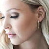 CAROLINA GYNNING JEWELRY - Spear of Life Creol Earrings Goldplated Discount