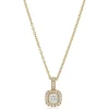 CAROLINA GYNNING JEWELRY - Glamorous Necklace Goldplated Clear Fashion