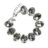 CAROLINE SVEDBOM - BIANCA BRACELET RHODIUM BLACK DIAMOND Discount
