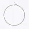CAROLINE SVEDBOM - Miro Necklace - Rhodium Crystal Outlet