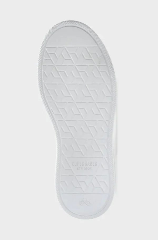COPENHAGEN STUDIOS - CPH181 Leather Mix White Clearance