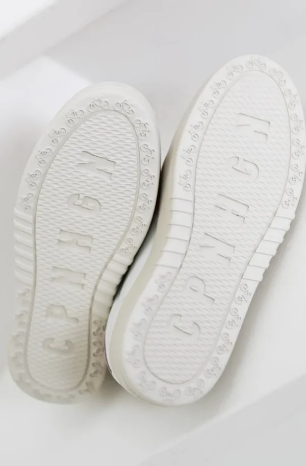 COPENHAGEN STUDIOS - CPH77 Leather Mix White Rose New