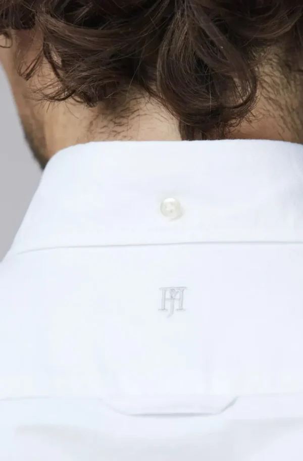 HANSEN & JACOB - Classic Oxford Shirt White 10 New