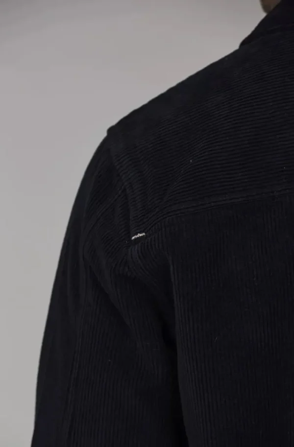 HANSEN & JACOB - Corduroy Noxus Overshirt 48 Navy Fashion