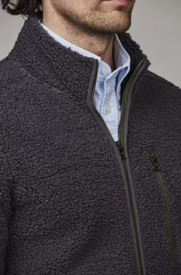 HANSEN & JACOB - Pile Fleece Jacket Grey 04 Best