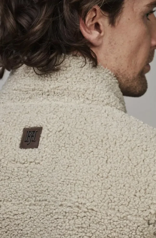 HANSEN & JACOB - Pile Fleece Jacket Sand 14 Clearance