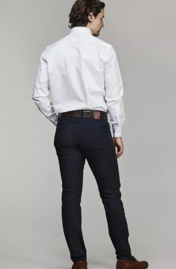 HANSEN & JACOB - 5-PKT Silk Touch Okado 49 Navy Clearance