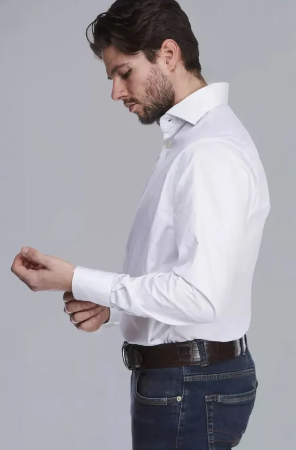 HANSEN & JACOB - Shirt Dressed Wintwill White 10 Online