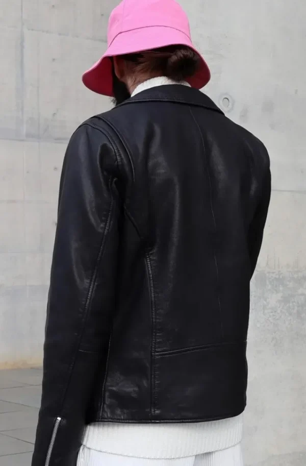 HUMAN SCALES - Adam Leather Jacket Black Sale