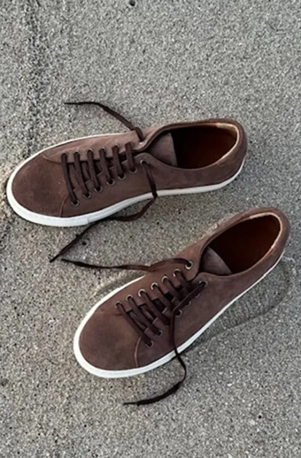 HUMAN SCALES - Mens Sneaker Herbert Iron Brown Clearance
