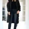 JACK1T - Neo Mountain Parka Extra Long - Black/Dark Bear Fashion
