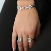 JANE & SOPHIE - Circle ring silver Best