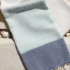 JOI LIVING - Sky Handdukssarong Navy Dew Discount